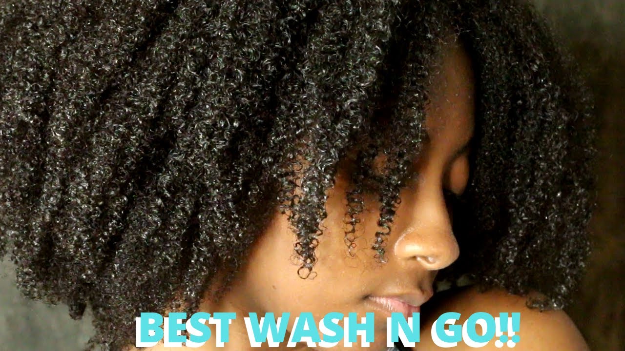 Best Defined Wash N Go Combo for ALL Hair Types! | My First Wash N Go on My Type 4 Natural Hair!