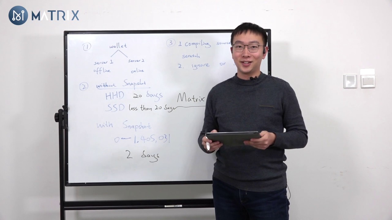 Matrix Tech Talk Episode 1&mdash;How long does it take to launch a new Masternode？