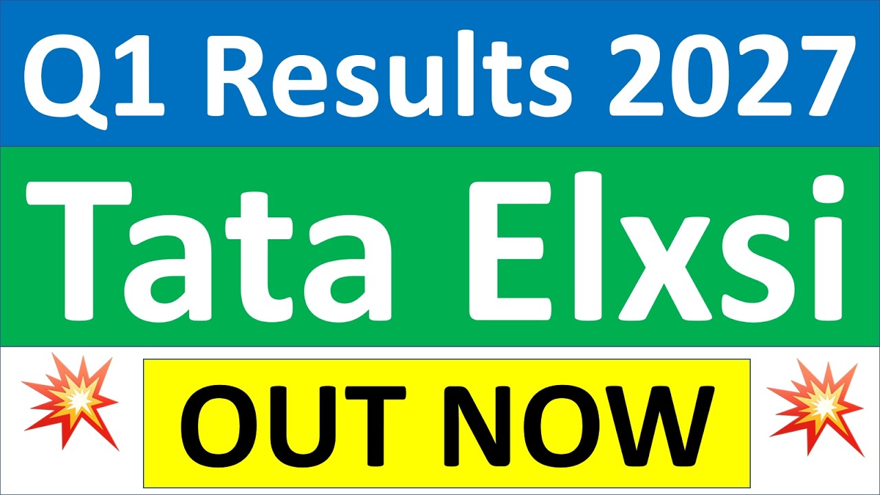 Tata Elxsi q1 results 2027 | Tata Elxsi results today | Tata Elxsi Share News | Tata Elxsi Share