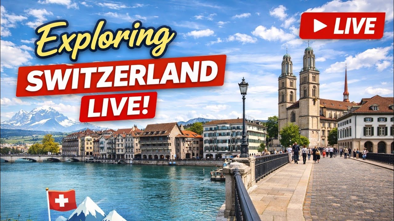 🔴 LIVE from Switzerland 🇨🇭 | পৃথিবীর স্বর্গ এখন লাইভ! shopnill swiss