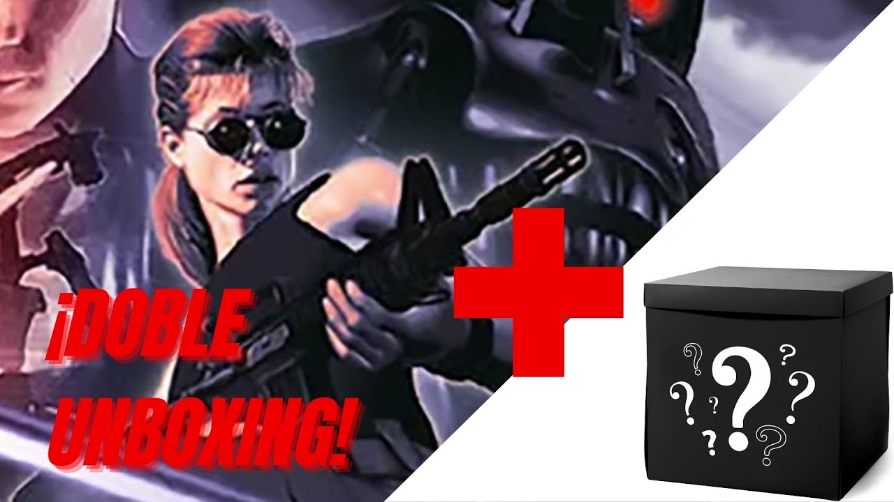 ¡DOBLE UNBOXING! Terminator 2D: NO FATE y una sorpresa especial.