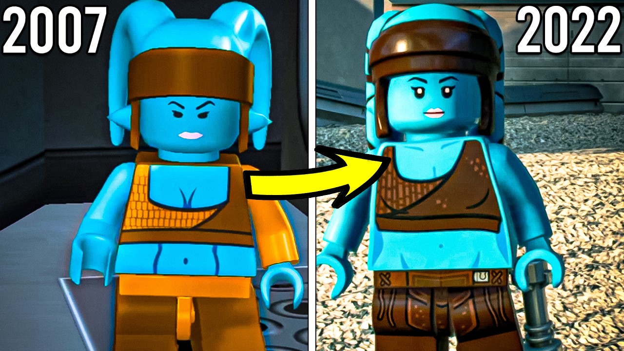 Aayla Secura Evolution in LEGO Videogames