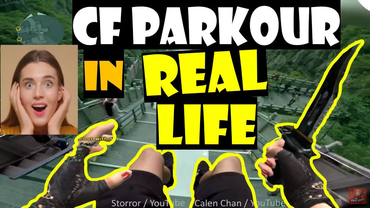 CF PARKOUR in REAL LIFE | It's CrossFire Real Life