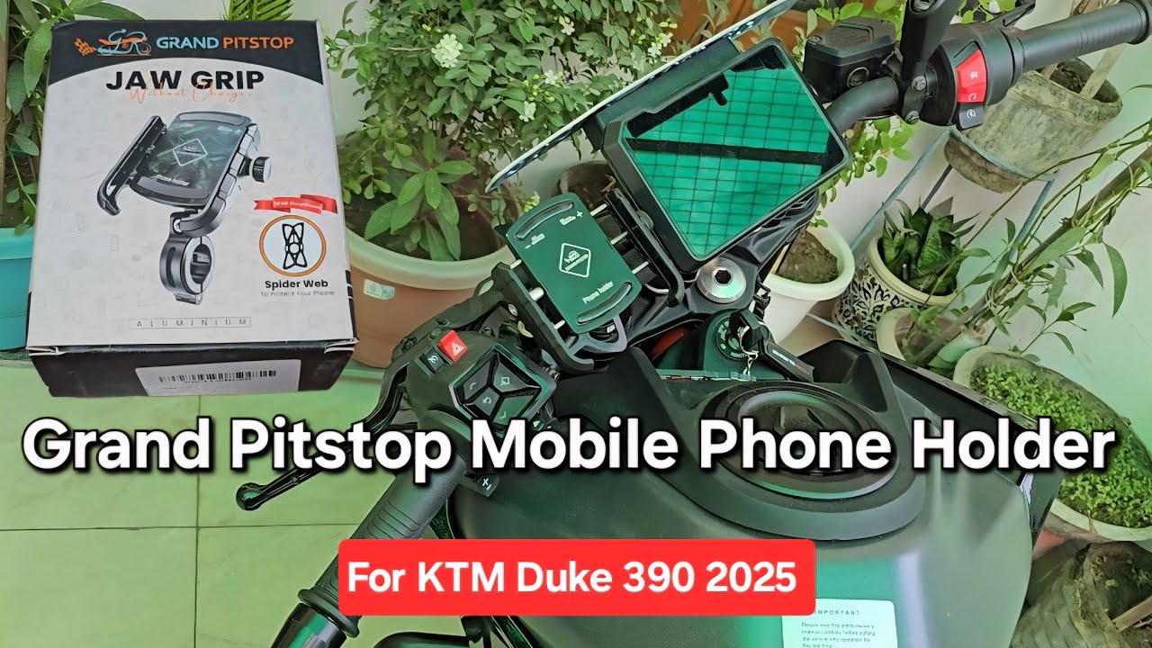 Duke 390 Gen3 Mobile Holder Setup | Grand Pitstop Installation Guide #ktmduke390modified