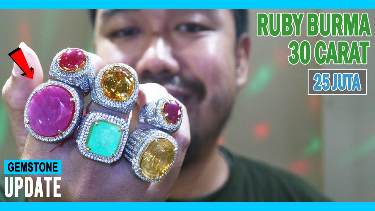 GEMSTONES UPDATE 29072022 - RUBY BURMA 30 CARAT IMPERIAL TOPAZ ZAMRUD COLOMBIA HELIODOR MALI GARNET