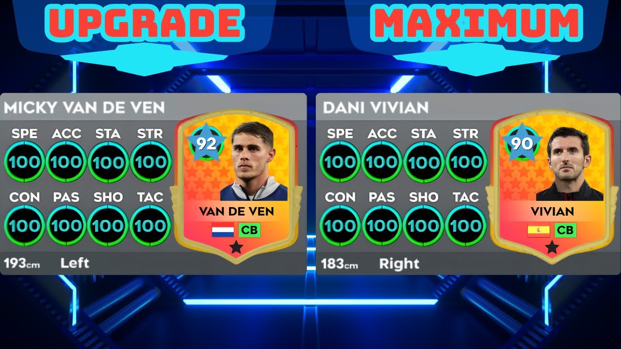 DLS 26 | ОБНОВЛЕНИЕ ✅ Дани Вивиан 80 и Мики ван де Вен 81 Nổ Lên 92 (НОВИНКА). Dream League Socce...