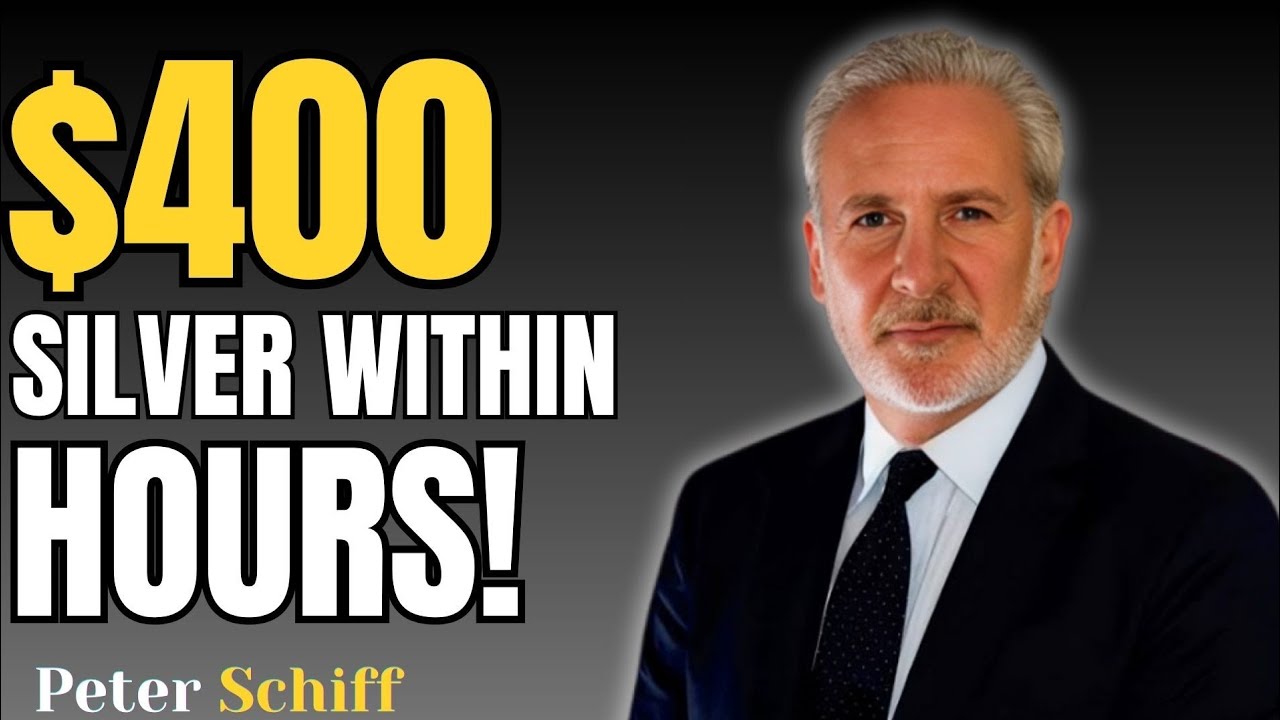 PETER SCHIFF: SILVER RALLY NOW UNSTOPPABLE? TRIPLE-DIGIT SILVER PRICE PREDICTION