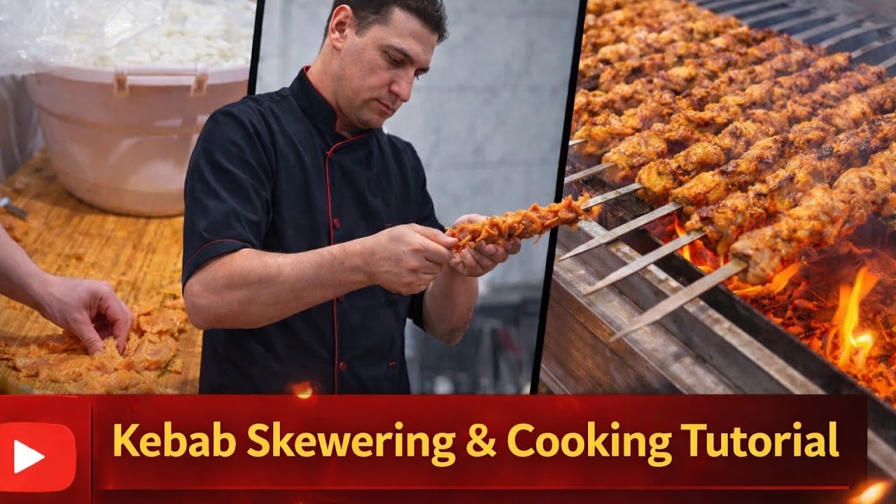 From Marinade to Fire: The Ultimate Kebab Skewering & Grilling Masterclass