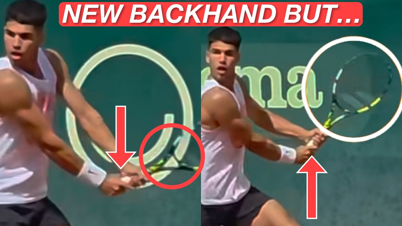 НОВЫЙ Alcaraz Backhand Takeback все еще в разработке