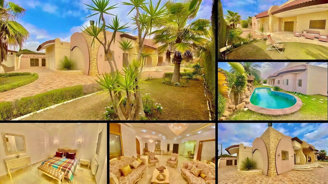 فيــلا رائــعة تســلب العقــول للبيـع بتونــس🇹🇳 1370م ²😮شاهد جمـال الهندسة و البنـاء 