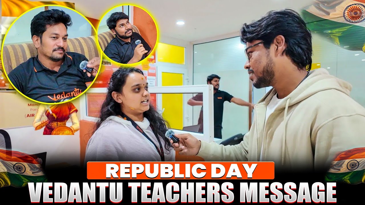 What Vedantu Teachers Said on Republic Day 🇮🇳| Vedantu Learning Centre #vedantu #vedantutelugu