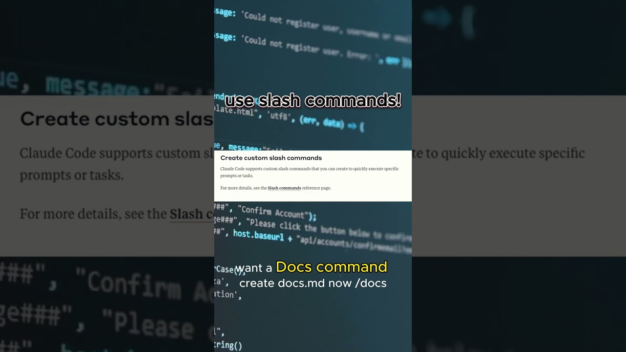 Claude Code Tips You Need #6: Custom Slash Commands - Never Type The Same Request Twice