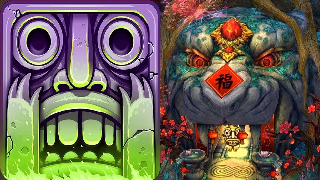 Temple Run 2 SPOOKY SUMMIT Vs LOST JUNGLE  iPad Gameplay HD
