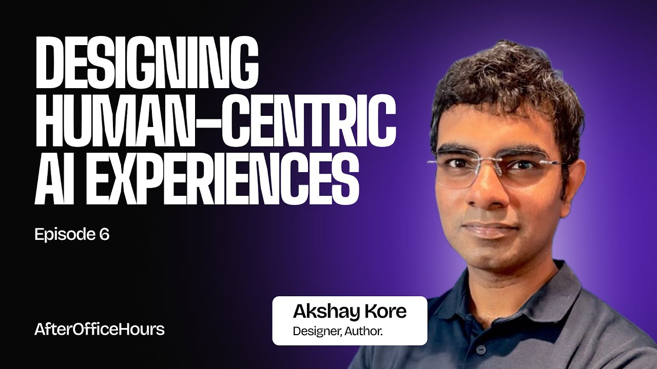 Don't slap a chat UI in every AI interface • Episode 6 Ft. Akshay Kore