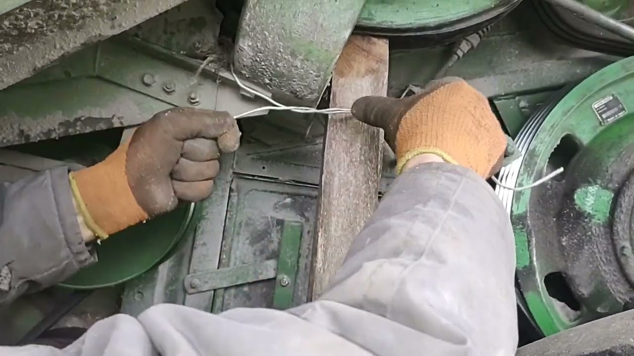 Заміна ремня барабана John deere 2264 (Z65924, HXE51101)