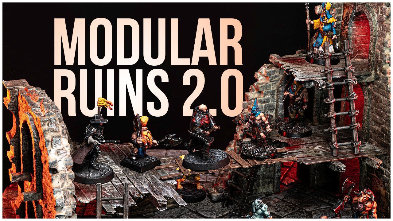 Free 3D Printable Terrain – Build These Mordheim Ruins Today