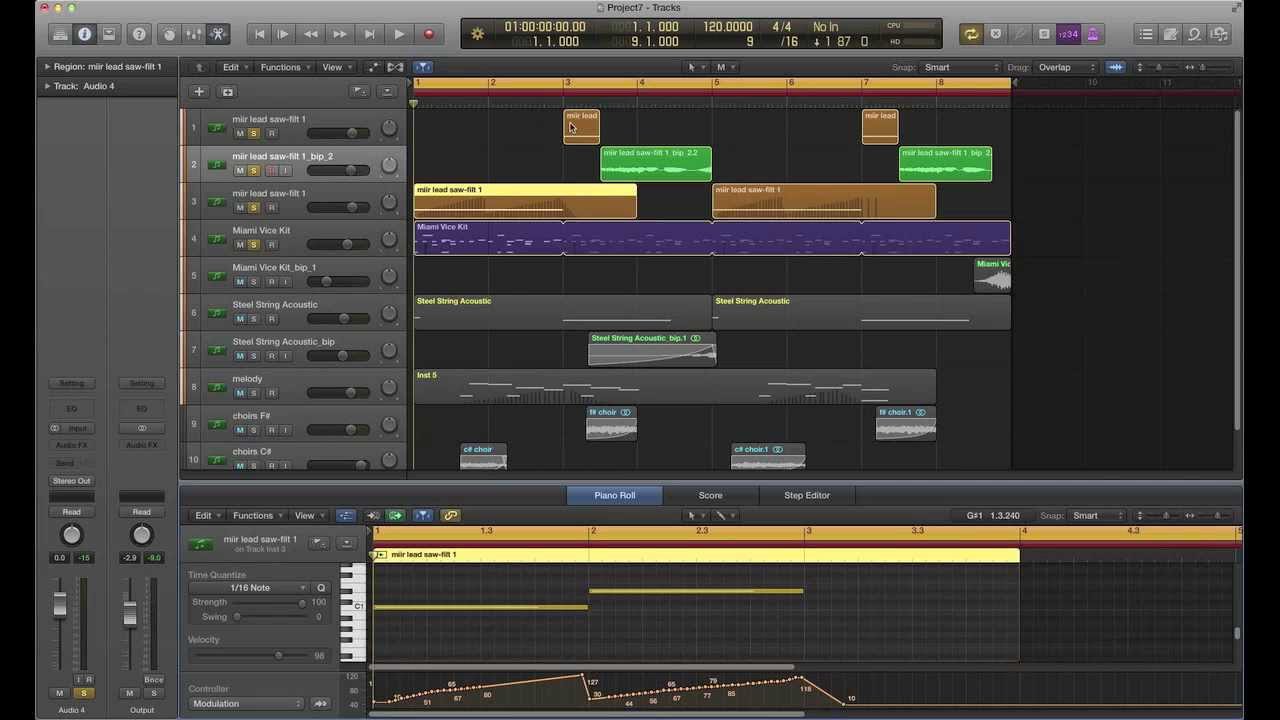 Logic Pro X - Using Midi LFO to Create Interesting Filter Movement