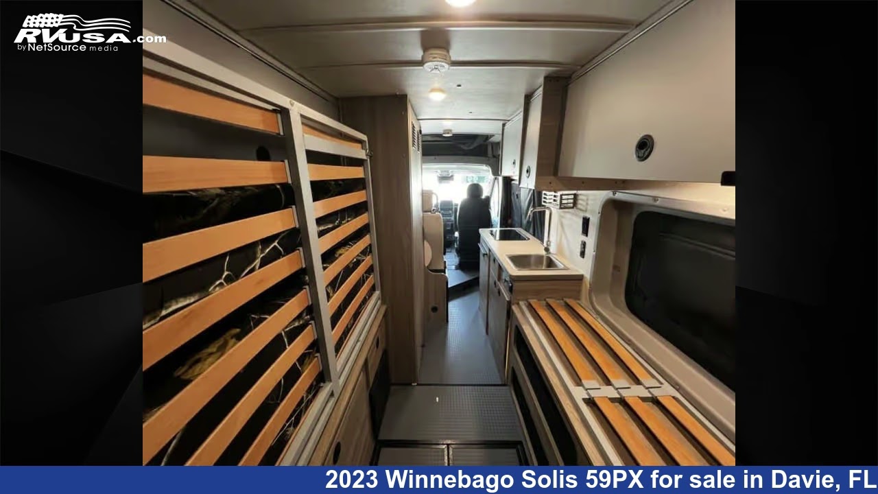 Stunning 2023 Winnebago Solis 59PX Class B RV For Sale in Davie, FL | RVUSA.com