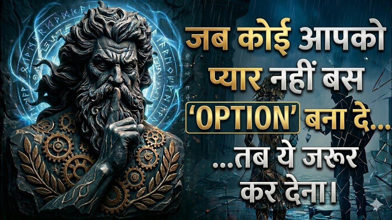 जब कोई आपको प्यार नहीं बल्कि OPTION बना दे, तब क्या करना चाहिए | कड़वा सच