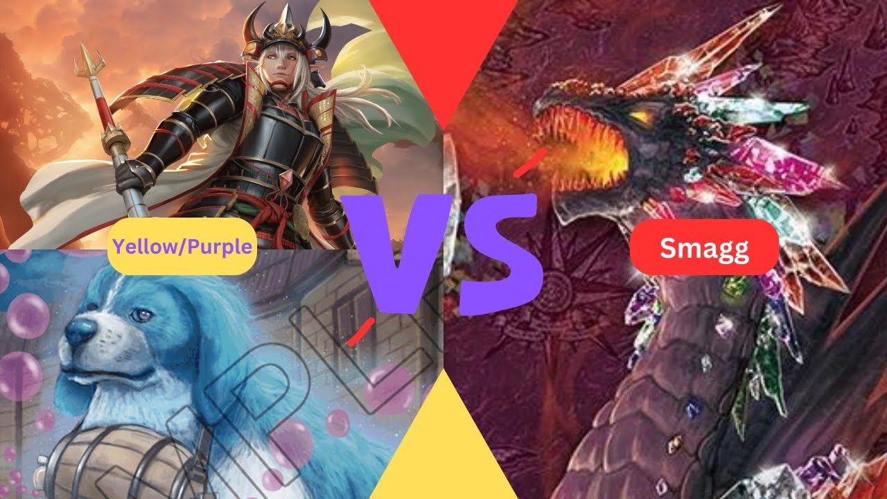 Smagg VS Yellow+Purple Last game for Set 3 Meta (Battle Spirits Saga)