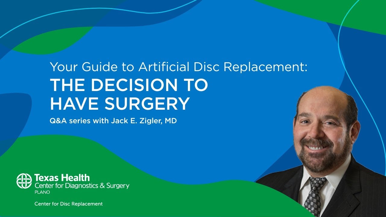 Your Guide to Artificial Disc Replacement: Should you consider spine surgery?
