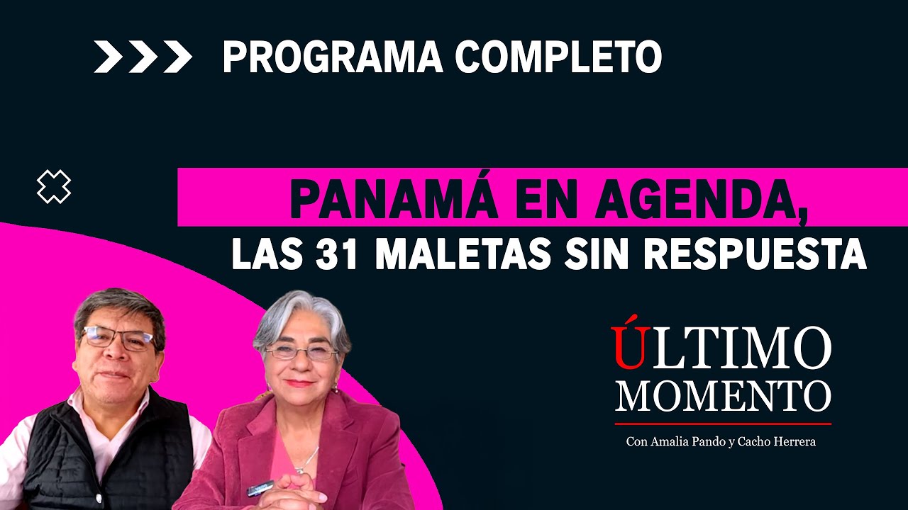 🔴 EN VIVO Último Momento| Jueves 29 de enero de 2026| Panamá en agenda, las 31 maletas sin respuesta