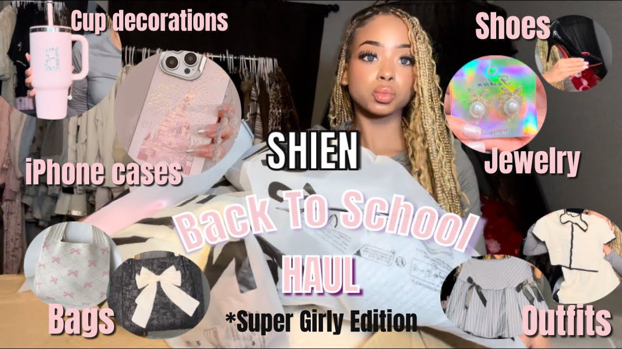 BACK TO SCHOOL SHIEN HAUL GIRLY EDITION