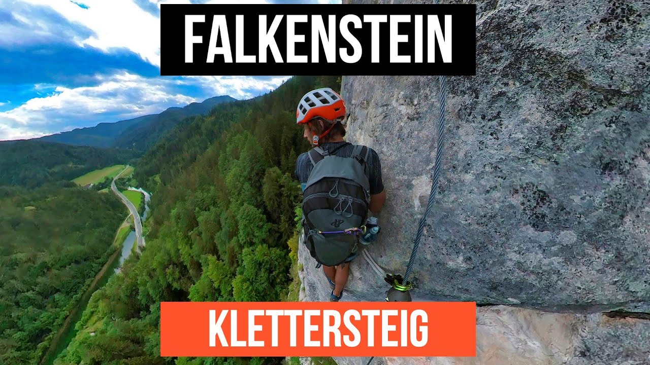 Alone On The Wall - Falkenstein (D/E) | Via Ferrata | Klettersteig | Insta360