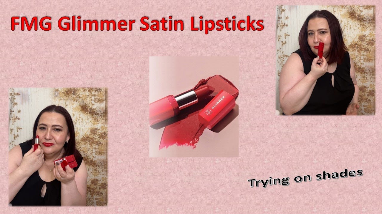 FMG Glimmer Satin Lipsticks - Vote for your favorite shade!