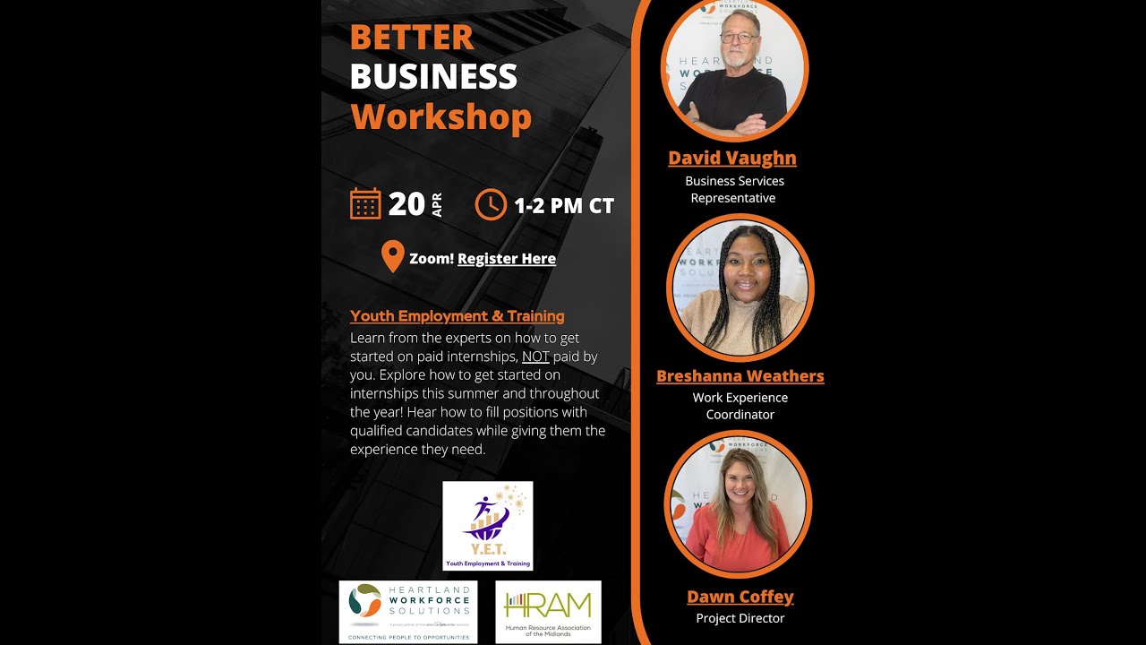 HWS Better Business Workshop - Paid Youth Internships (April 2023)