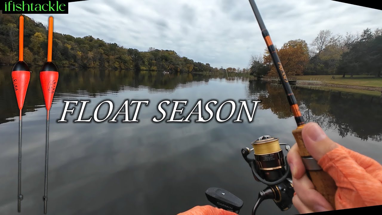 FAT Fall Crappie с ультралегким поплавком