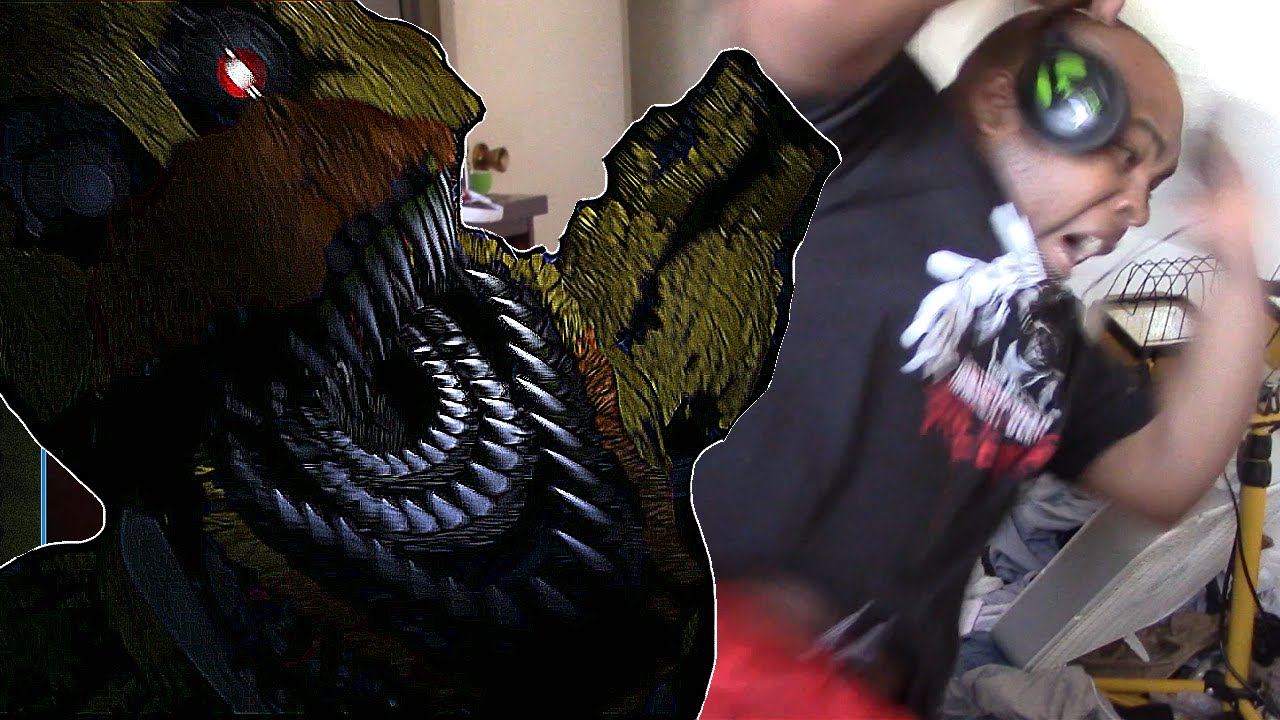 Повредил ногу, играя в FNAF 4 — Five Nights At Freddys 4 Часть 1