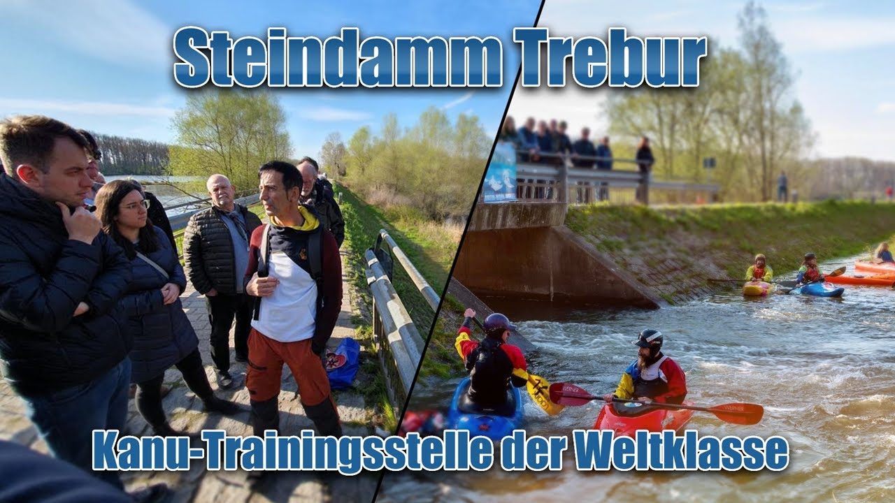 Steindamm Trebur - Kanu-Trainingsstelle der Weltklasse, Nina Eisenhardt & Philip Krämer B90/Grüne