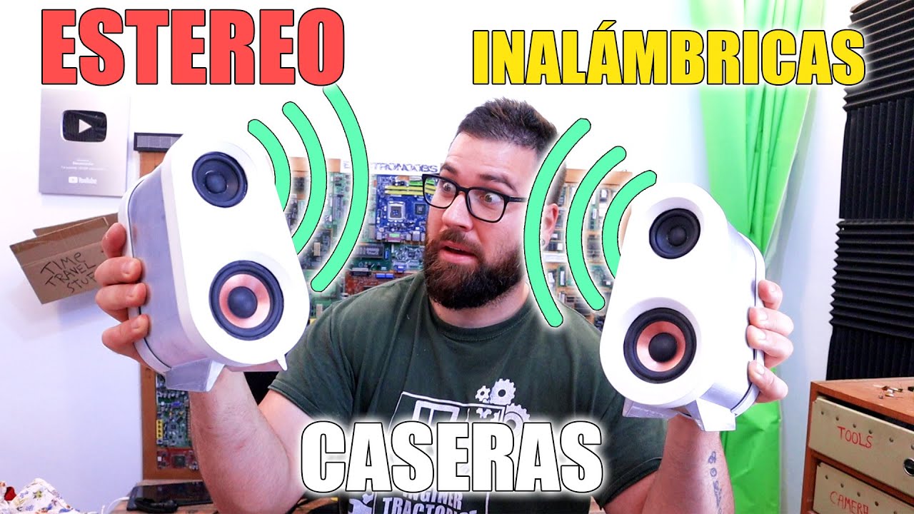 Altavoces Bluetooth ESTEREO e Inalámbricas - Impreso 3D