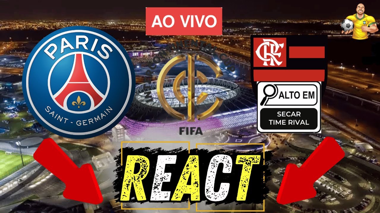 🔴 SECA&Ccedil;&Atilde;O M&Aacute;XIMA - PSG X FLAMENGO - FINAL INTERCONTINENTAL 2025