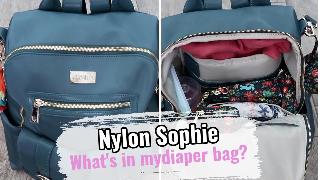 Lymia | Nylon Sophie | What's in my diaper bag?