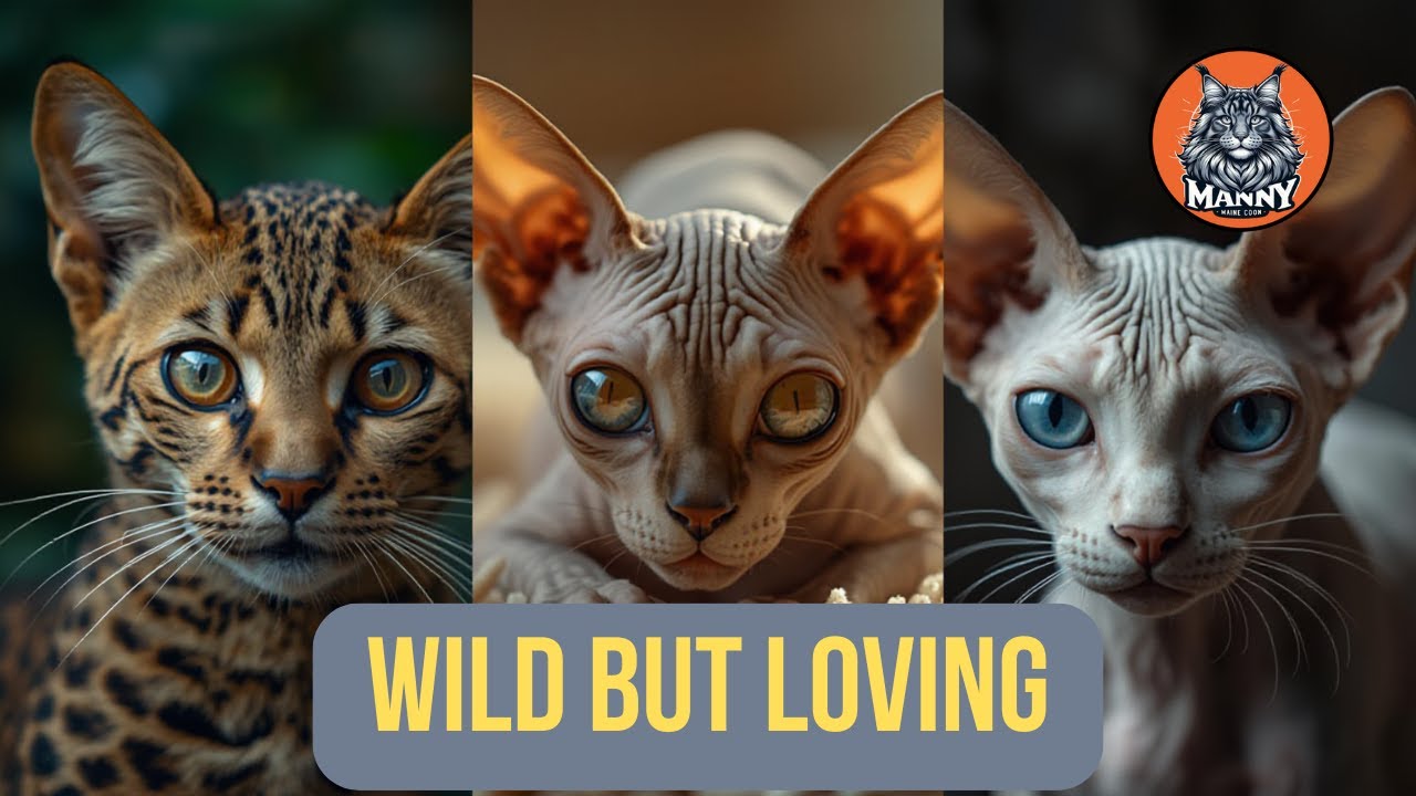 Wild Looks, Loving Hearts 3 Exotic Cat Breeds You Need to Know