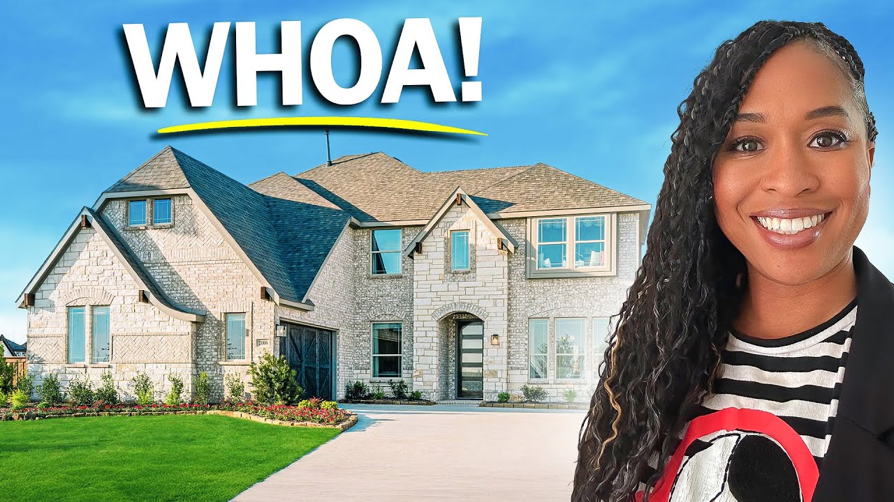 AFFORDABLE LUXURY New Construction Homes Near Dallas AND Fort Worth Texas! [Somerset Mansfield TX]