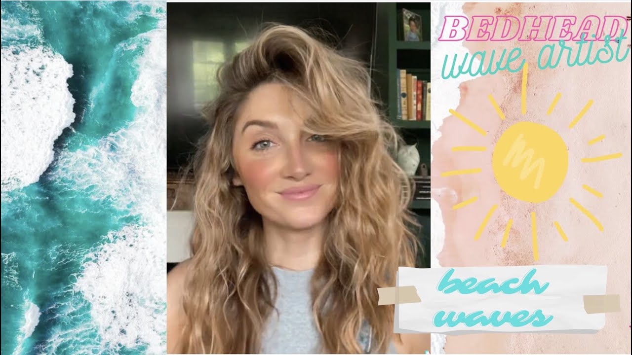 BEACHWAVES USING BEDHEAD WAVE ARTIST