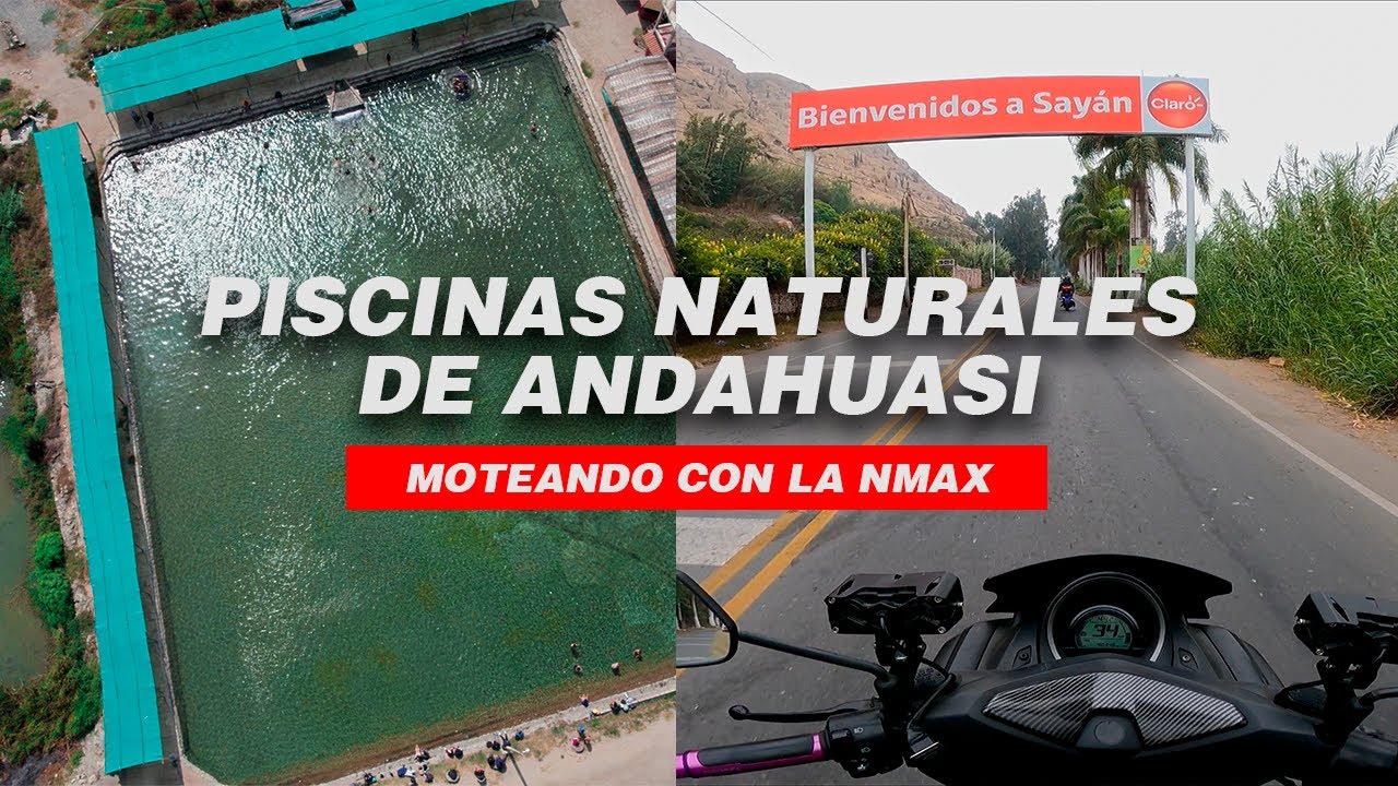 CONOCIMOS LAS PISCINAS NATURALES DE ANDAHUASI || MOTEANDO CON LA NMAX CAPITULO #2