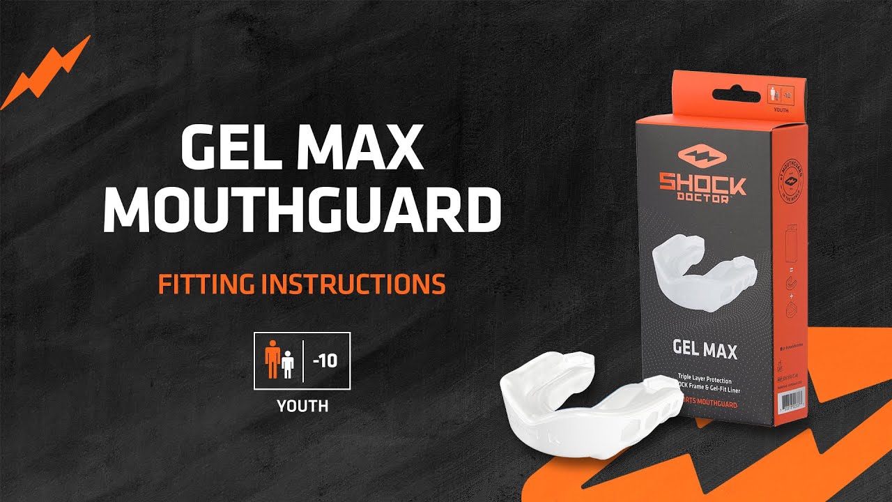 Shock Doctor Gel Max Youth Mouthguard Fitting Video
