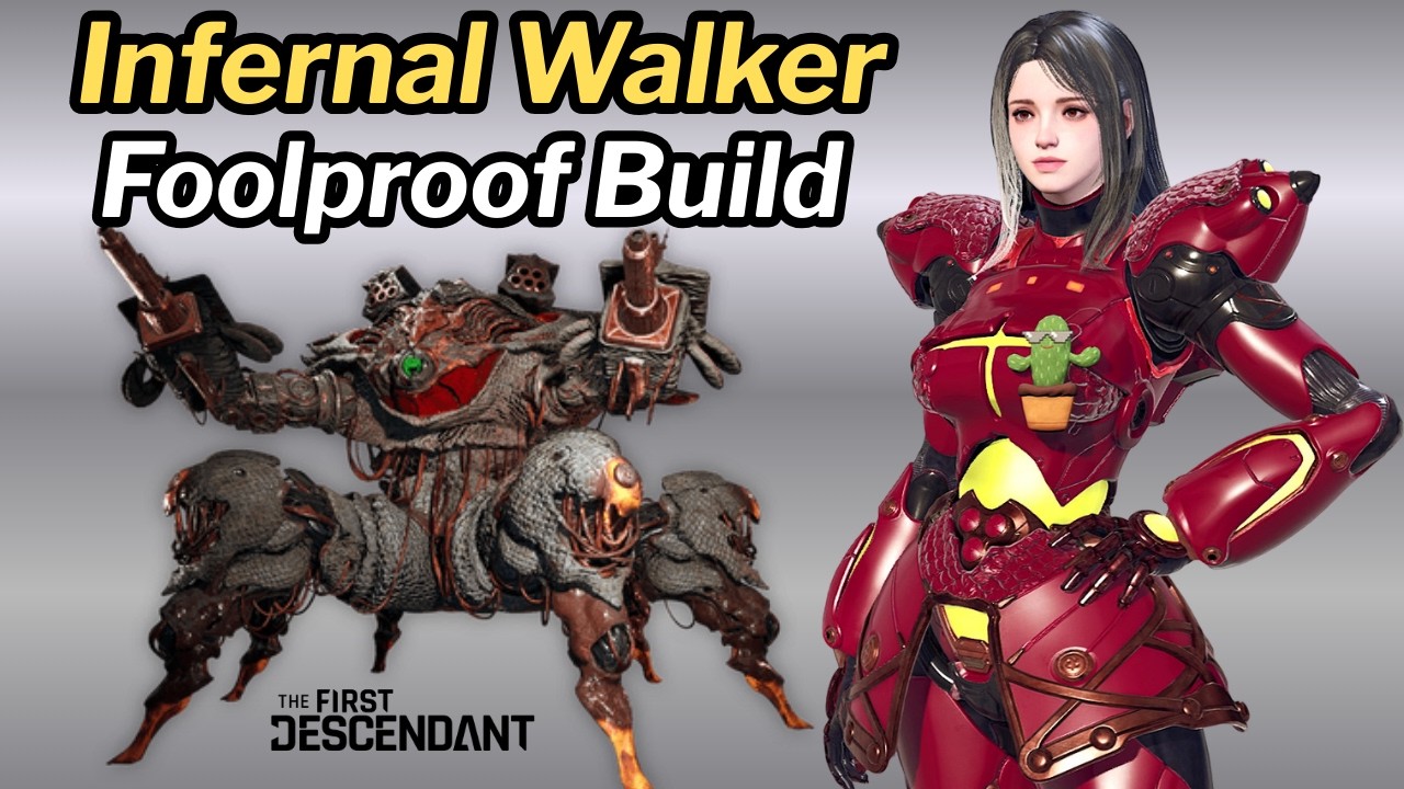 First Descendant - DIA Infernal Walker Build - You Can't Fail !