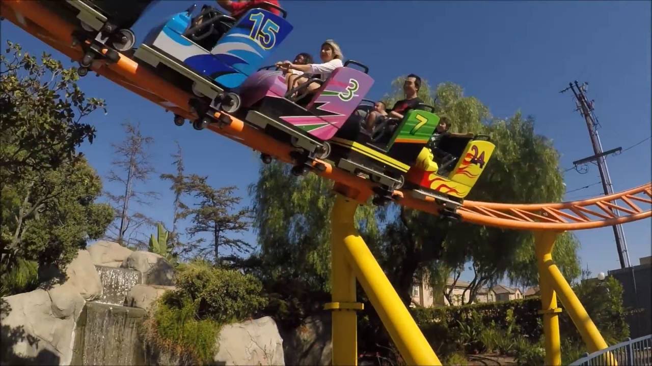 Rewind Racers roller coaster at Adventure City - Anaheim, California