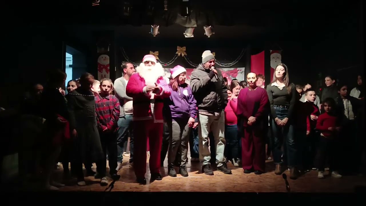 Saluti e ringraziamenti finali al Musical 