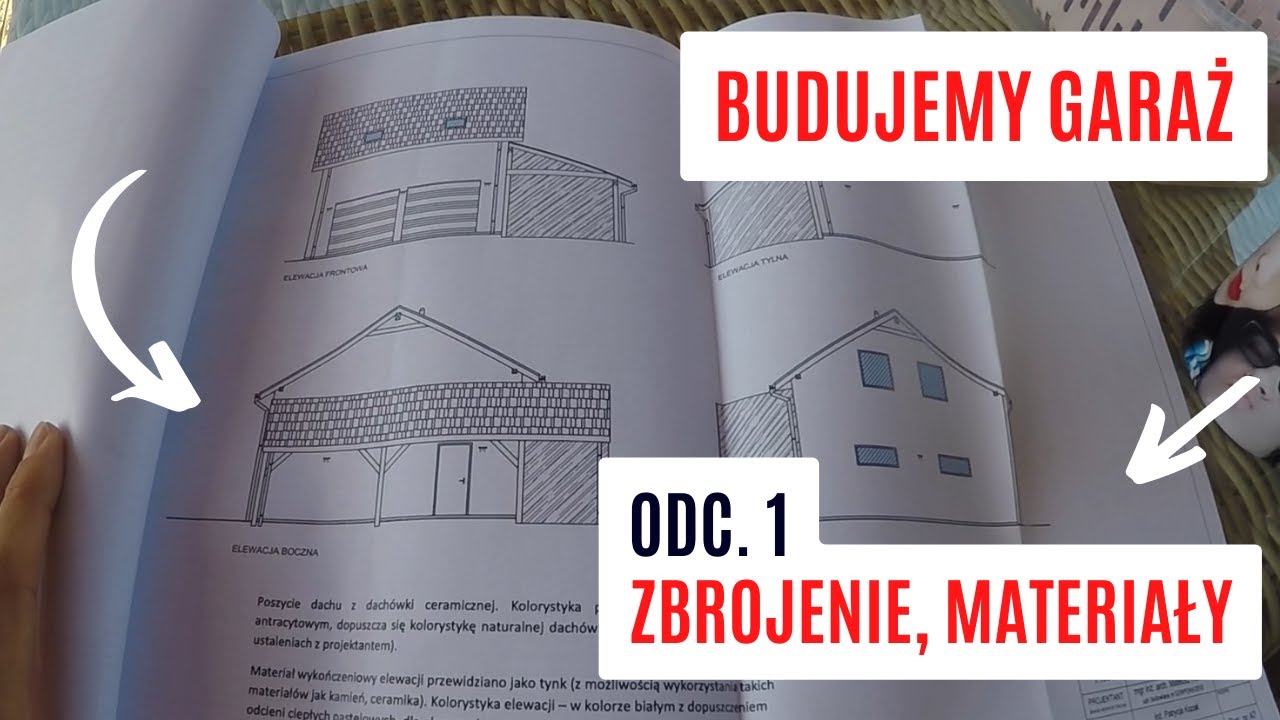 Budowa garażu 2 stanowiskowego, ODC. 1 Zbrojenie fundamentów, prace przygotowawcze