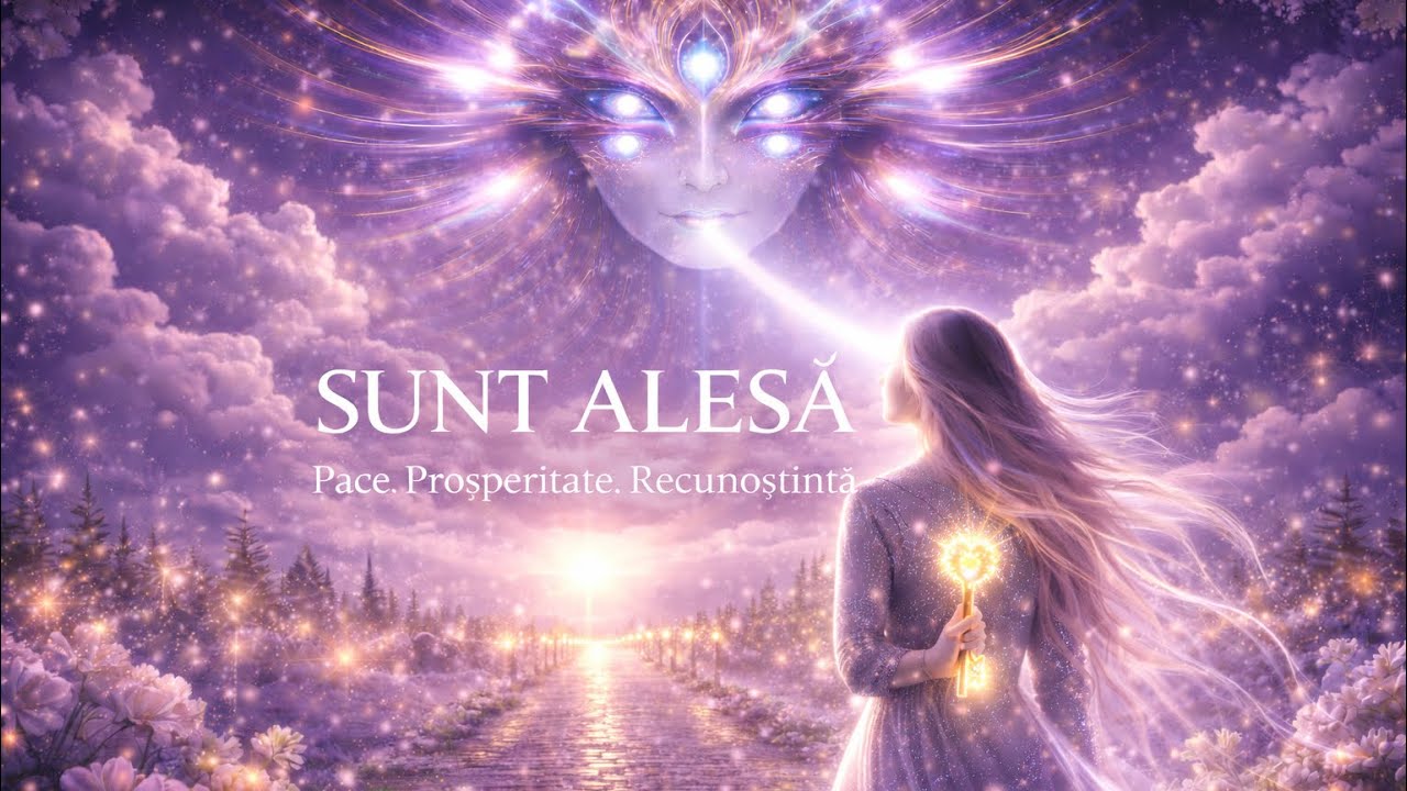 SUNT ALESĂ ✨ | Manifestare • Pace interioară • Energia prosperității