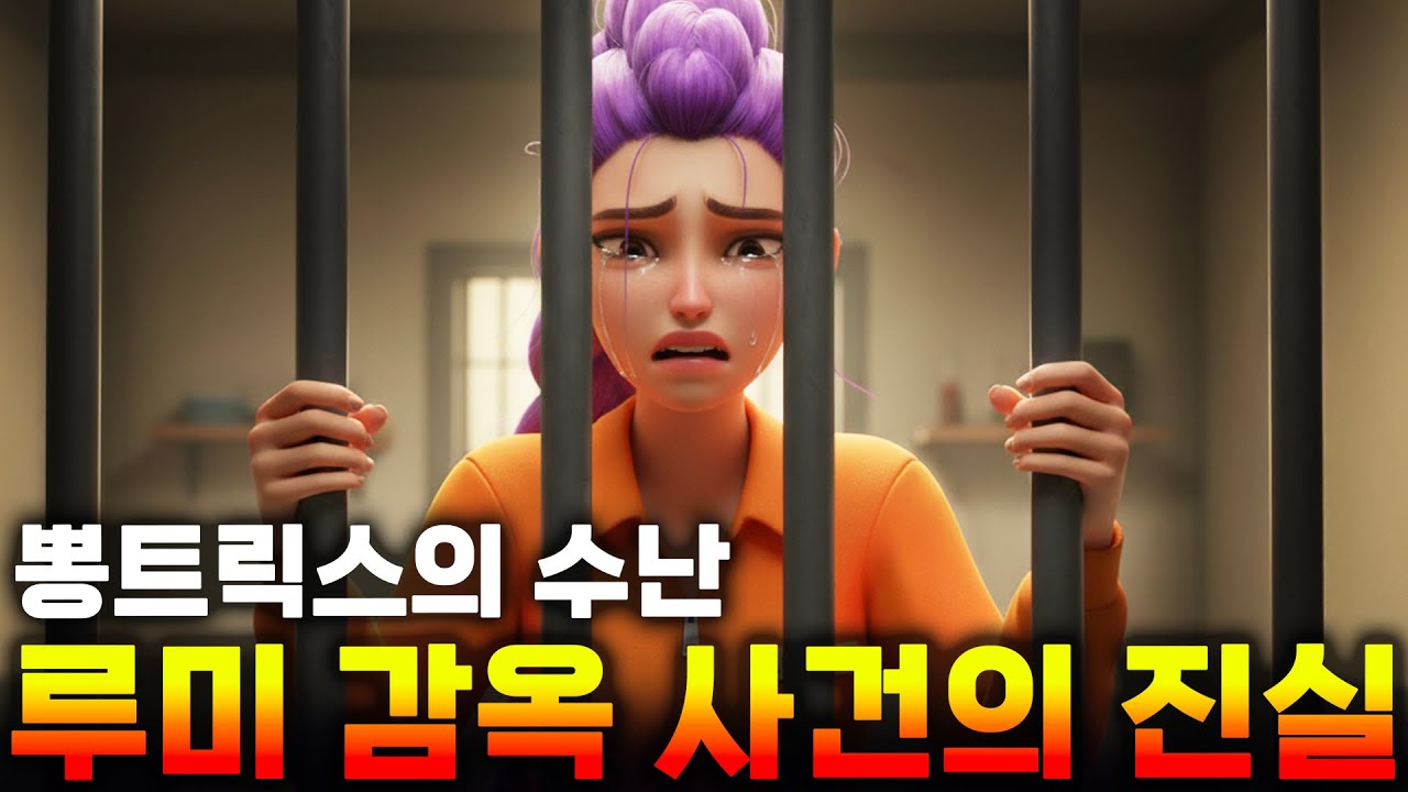 케이팝 데몬 헌터스 헌트릭스 루미는 왜 감옥에 갔을까? 사건의 진실을 공개 합니다 #kpopdemonhunters  #케이팝데몬헌터스 #케데헌 #사자보이즈 #방귀 #케이팝