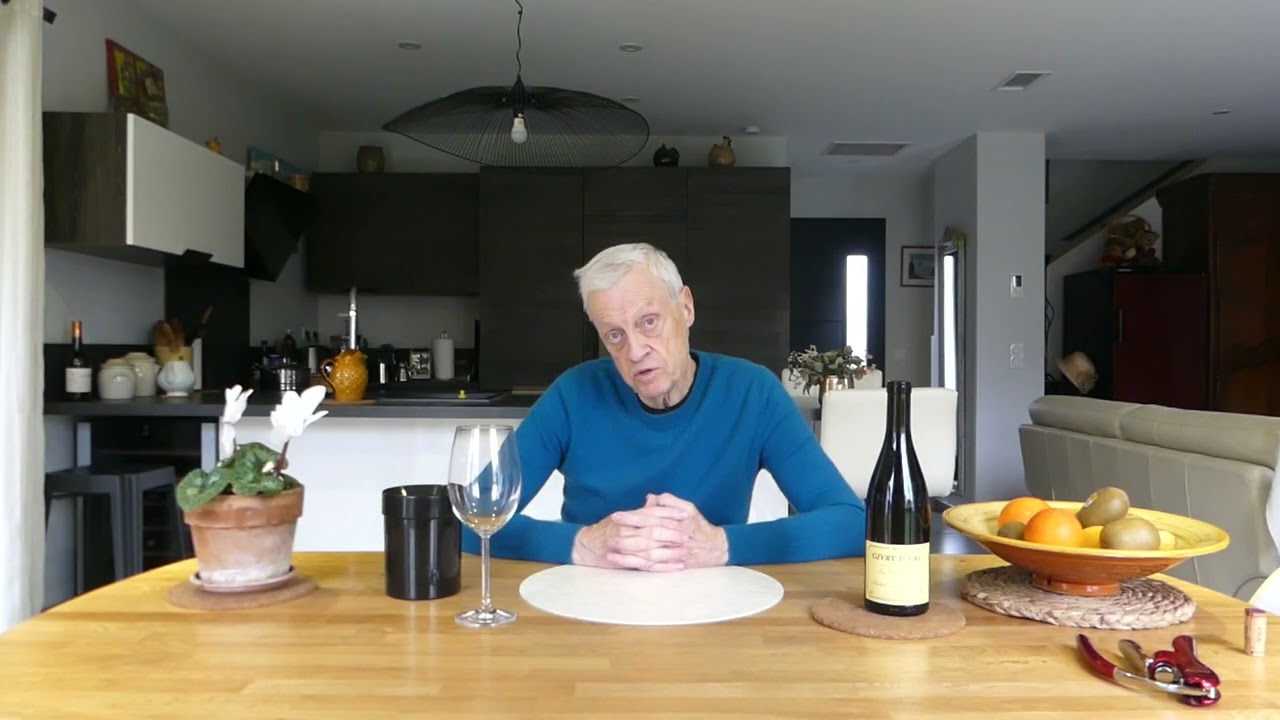 Givry rouge 1er crû vieilles vignes 2021. Notion d'entropie. 