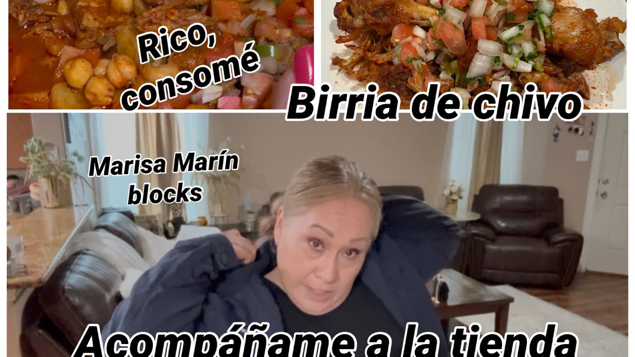 hice birria‼️ de chivo, 😋un rico consomé, y me agarró el agua😳fui a la tienda⁉️￼￼