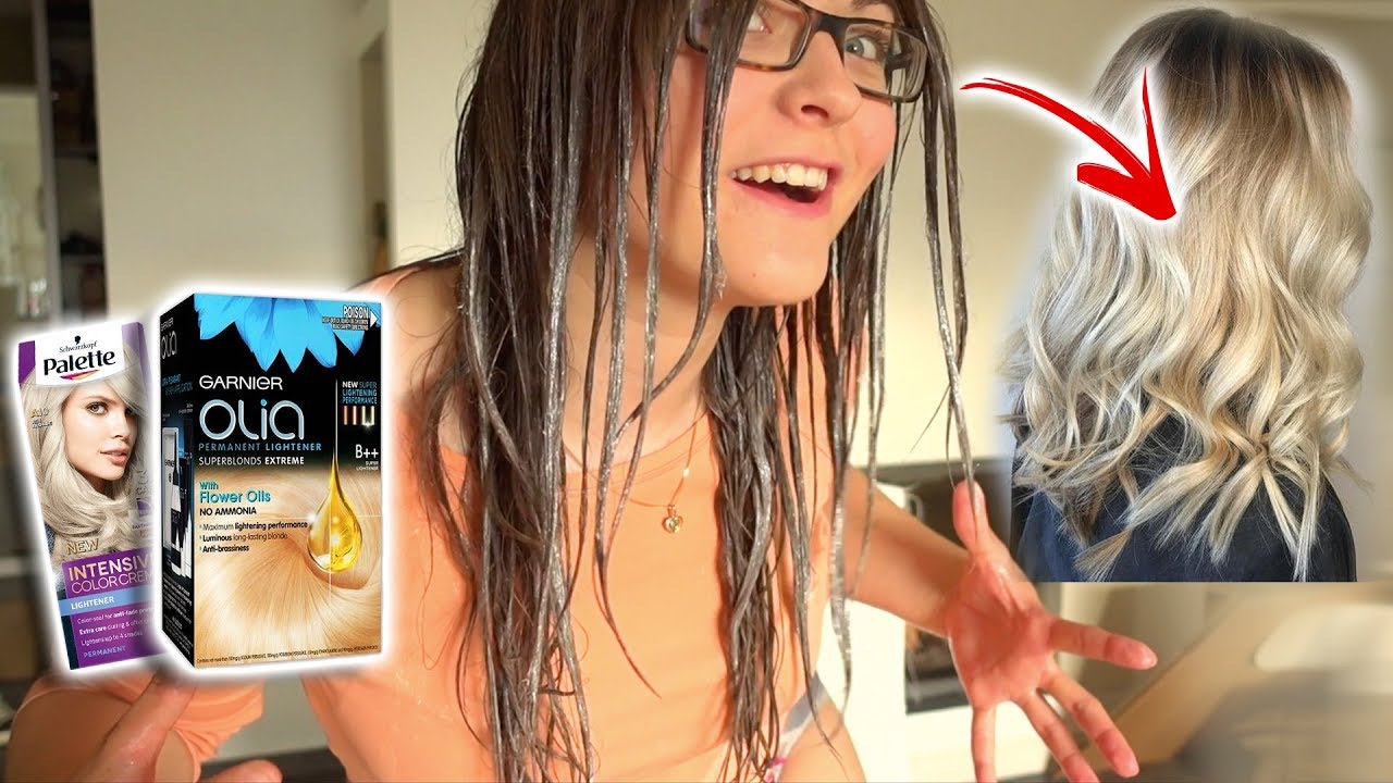 Blondeerin oma juukseid ekstreem blondeerijaga
